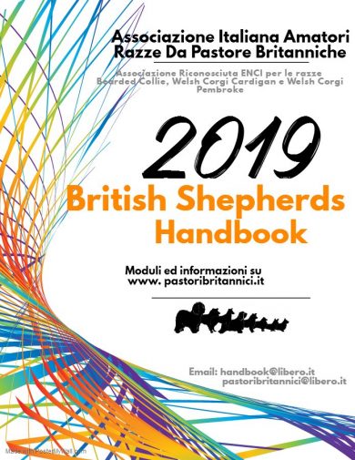 6° Edizione del British Shepherds Handbook Italy 2019